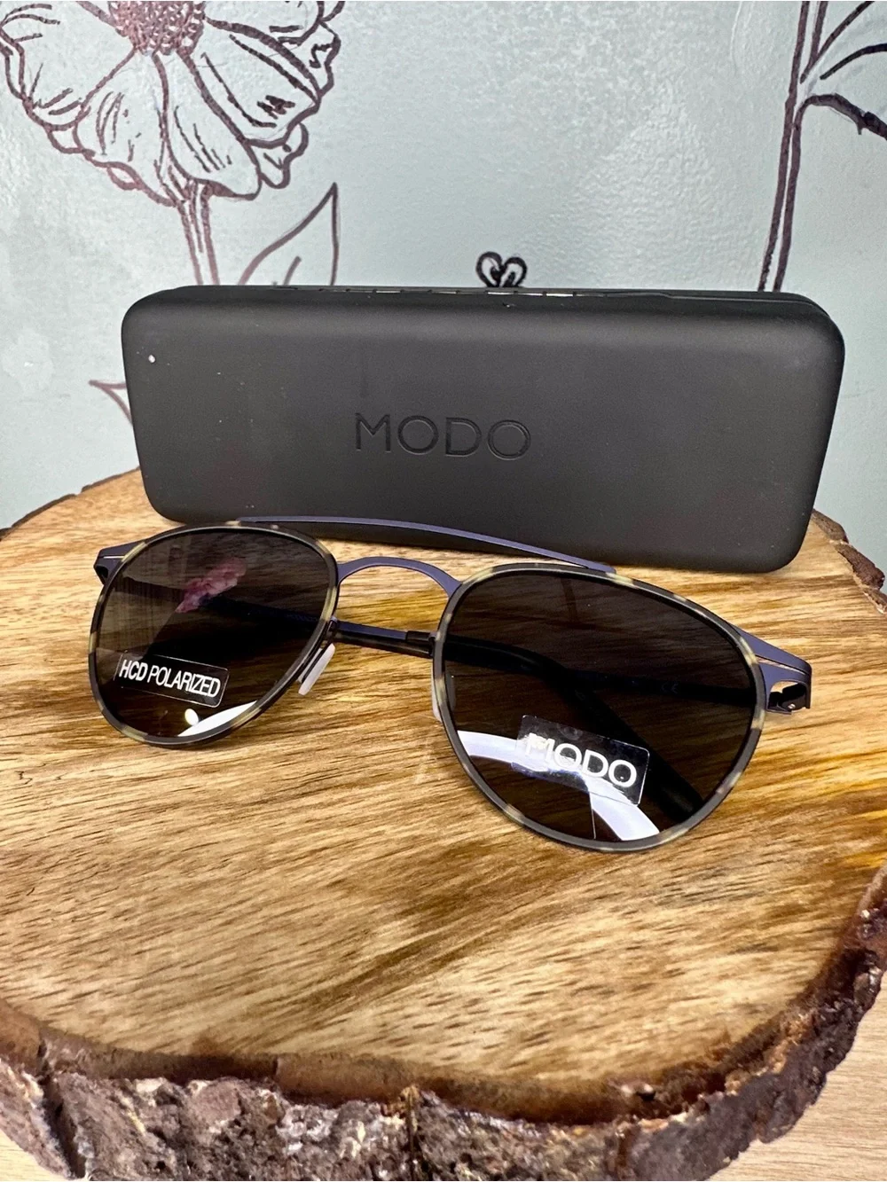 Modo Men’s Polarized Sunglasses in Black